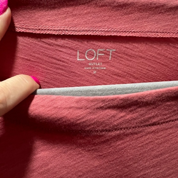 NWT LOFT Outlet|Boatneck Tee|Size Medium - Picture 6 of 7